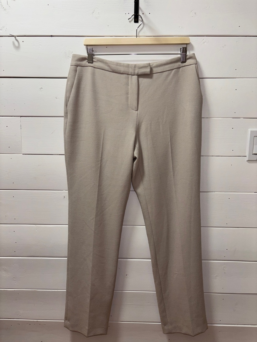 IRIS SETLAKWE Tailored Fully Lined Pants Beige Size 10 - Picture 7 of 11